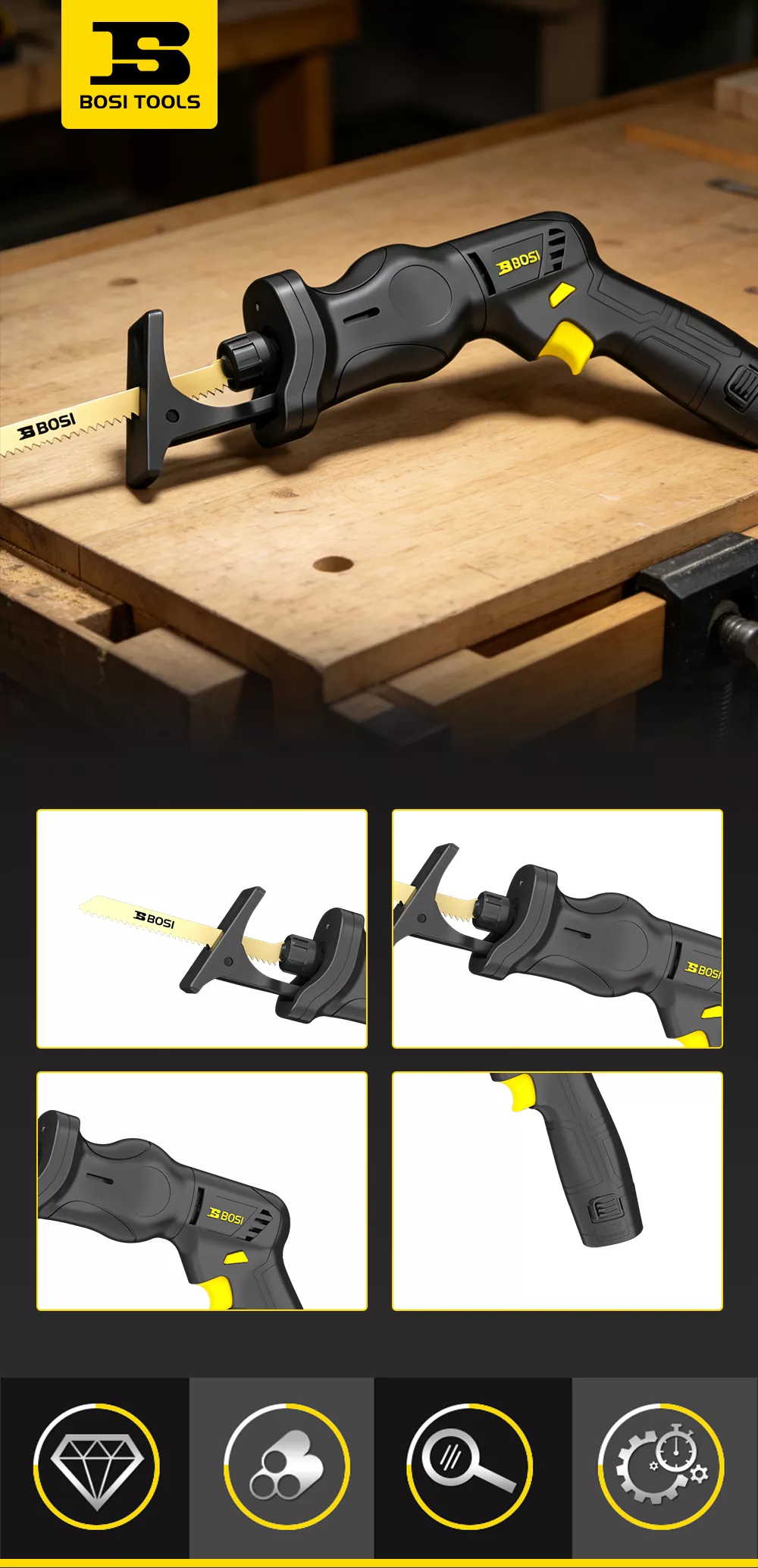 Li-ion Cordless Reciprocating Saw